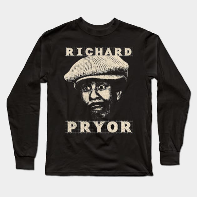 VINTAGE - Richard Pryor Small Long Sleeve T-Shirt by GJLS999